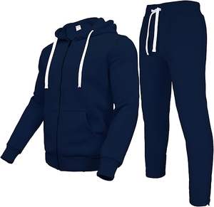 Ensemble de sweat-shirts techniques de haute qualité personnalisés pour hommes, survêtements pour hommes, pantalons de survêtement lourds, sweat-shirts pour hommes - Product Image 1