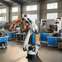Robot de soudage Xarp avec système de suivi laser, portée de 1440 mm, robot de soudage à l'arc industriel à 6 axes avec certification CE, fournisseur de robots de soudage