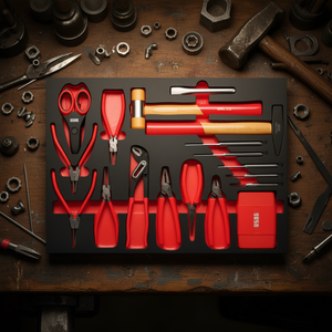 Usag Assorted Two-Tone Sponge Module 49-Piece <b>Tool</b> <b>Set</b> - Product Image 3