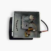 Distributeur de pièces de monnaie argenté DC 24V avec moteur noir, capacité de stockage de 2000 pièces, épaisseur de pièces de 1,8-2,0 mm, pour machines d'arcade et changeurs de pièces, 7 lb