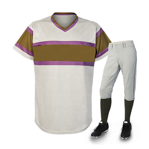 Tenues de baseball imprimées, OEM, nouvelles, unisexes, respirantes, uniformes de baseball de haute qualité, vente en gros, équipes, uniformes de softball - Product Image 1