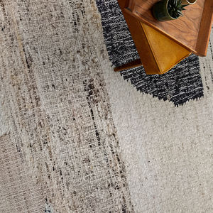 Alfombra de yute Kilim de diseñador para exteriores, Alfombra de área de lujo reciclada tejida a mano para decoración del hogar, corredor lavable - Product Image 1