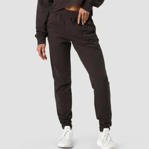 Sweat à capuche court léger pour femme pour l'hiver polyvalent pour Yoga Fitness vêtements de tous les jours avant Logo cordon de serrage - Product Image 5