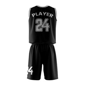 Conjunto de Pantalones Cortos de Baloncesto Personalizados para Hombre, 100% Poliéster, Transpirables, con Diseño Impreso Personalizado, Logotipo Frontal, Absorbe la Humedad - Product Image 2