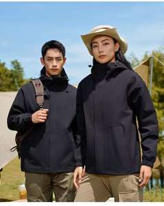 Tremendous Quality Printed Waterproof Windproof Soft Shell Outdoor <b>Hiking</b> Casual <b>Jackets</b> for Unisex - Product Image 6