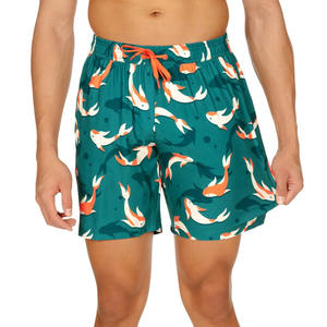 Shorts de Baño para Hombre, Ecológicos, de Verano, para Playa y Surf, de Tela de Lona, con Cierre de Cordón, Secado Rápido, Transpirables, Antiarrugas, Talla Grande - Product Image 5