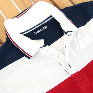 เสื้อโปโลปักโลโก้สำหรับผู้ชายเสื้อโปโลสีสำหรับกีฬาสั้นของผู้ชายเสื้อโปโลพิมพ์โลโก้โลโก้ - Product Image 4