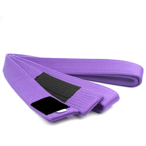 Cinturón de precio competitivo para karate Etiqueta privada Logotipo personalizado Cinturón transpirable de alta calidad para karate - Product Image 4