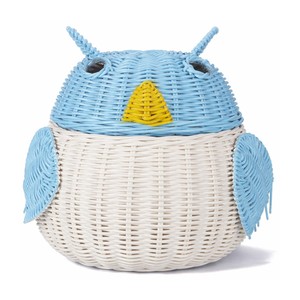 Panier de rangement polyvalent pour accessoires de chambre d'enfant, paniers en rotin de qualité supérieure - Product Image 3