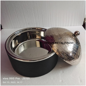 Material de buena calidad para servir olla caliente negra cazuela aislada para servir cazuela calentador de alimentos cazuela hecha a mano para Cocina - Product Image 3