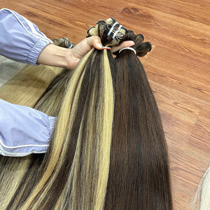 Extensiones de Cabello Humano con Cutícula Alineada, Estilos de Cabello Lacio, Coloridas, Venta 2025, Cabello Vietnamita al por Mayor - Product Image 3