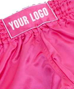 Pantalones cortos de boxeo para gimnasio MMA de algodón 100% de alto grado de diseño personalizado Unisex, ropa de artes marciales duradera para Muay Thai - Product Image 2