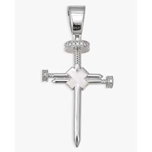 Pendentif Croix en Or 14K et Moissanite – Bijou Premium pour Style et Élégance - Product Image 4