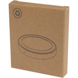 Stazione di Ricarica Wireless Freal da 15 W, Gadget Promozionale USB Realizzato con Plastica Riciclata - Product Image 3