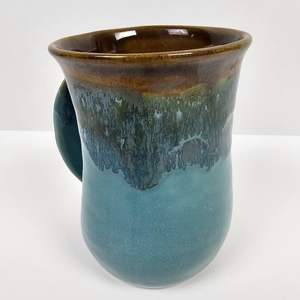 Pichet à eau en résine de polyester au design classique NATUREL Texture en résine avec motif de tourbillon d'abricot pour la cuisine Cadeaux de Noël - Product Image 6