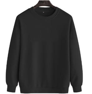 100% Cotton Crewneck Custom Logo Pullover Sweatshirt Long Sleeve T-<b>Shirt</b> - Product Image 1