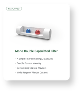 Mono Single Capsule Filter, Pop Flavour Filter, Tabak Click Filter, Sigarettenfilter - Product Image 3