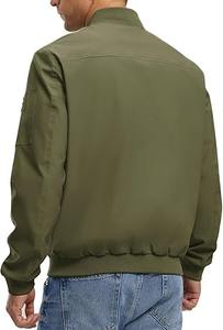 Vêtements d'extérieur Veste imperméable personnalisée pour hommes Bomber d'hiver rembourré brillant Vestes coupe-vent chaudes et épaisses pour hommes - Product Image 6