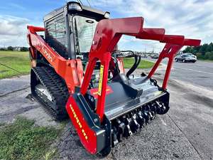 เครื่องตัดหญ้าใช้ระบบไฮดรอลิก ASV Kubota Skid mulcher เครื่องตัดหญ้าป่าไม้ Euro5งานหนัก/โรงงานเครื่องยนต์ดีเซล EPA - Product Image 6