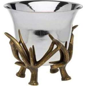 Cubo de Hielo de Doble Pared de Metal Dorado, Enfriador de Botellas, Estilo Moderno y Lujoso, Personalizable para Hoteles, Restaurantes, Uso en Mesa - Product Image 5