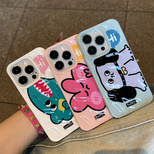 Funda de teléfono de lujo con patrón de dibujos animados personalizable de animales bonitos para iPhone 17 16 15 14 Pro Max patrón de <span class=keywords><strong>meteorito</strong></span> de moda de alta calidad - Product Image 5