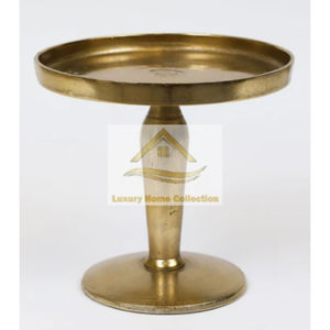 Soporte de pastel de Decoración de mesa de hoteles y restaurantes de diseño Simple y clásico con tapa redonda de mármol y piedra blanca sólida completa - Product Image 6