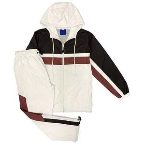 Manufacturer OEM Custom Logo Design Wholesale Blank Windbreaker Track Suits <b>Polyester</b> <b>Tracksuits</b> Two Piece Hoodie Pants Casual - Product Image 5