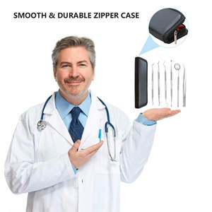 Ensemble d'instruments dentaires manuels Fournisseur pakistanais Outils en acier inoxydable de haute qualité Grade A+ Certifié CE Ergonomique par SurgiRight - Product Image 4