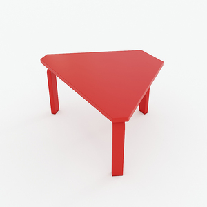 Moderno Módulo de Mesa de 6 Piezas en Forma de Mini Trapezoide para Sentarse en el Suelo - Product Image 4
