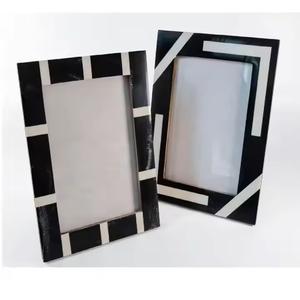 Handmade High Quality Indian Resin Inlays <b>Vintage</b> Cross Style Photo Frame Model Pattern Resin Crafts - Product Image 6