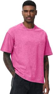 Camiseta Extra Grande para Hombre, Tejido Suave, Hombros Caídos, Mezcla Cómoda, Transpirable, Ecológica y de Secado Rápido - Product Image 3