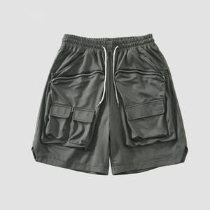 กางเกงขาสั้นออกกำลังกายสำหรับผู้ชาย เหมาะสำหรับการฝึกซ้อม วิ่ง ฟิตเนส น้ำหนักเบา แห้งเร็ว ยืดหยุ่น สวมใส่สบาย รับสกรีนโลโก้ - Product Image 2