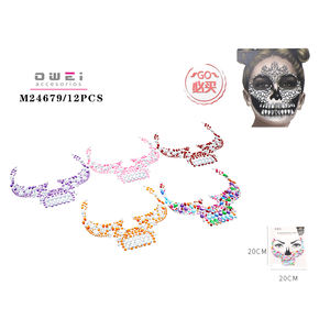 Petits autocollants décoratifs colorés de diamant - Product Image 1