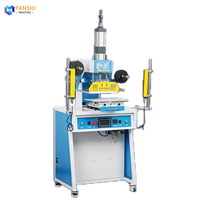 Nouvelle machine de marquage à chaud pneumatique à double tige PANSHI WT-TJ8020P-XY pour cuir, carton et plastique avec garantie d'un an