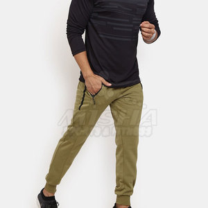 Vêtements de sport pour hommes, pantalons de jogging décontractés légers en coton respirant pour l'hiver, vente en gros - Product Image 4