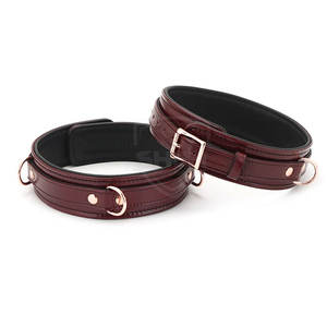 Restricciones de Cuero Unisex Más Vendidas, de Bajo MOQ y Precio Económico, Diseñadas para un Ajuste Cómodo en Muñecas y Tobillos, para Venta en Línea - Product Image 3