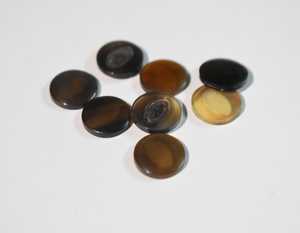 Gafas de lectura de Mariposa Negra oscura hechas a mano, marco de cuerno de búfalo Natural con almohadillas nasales de Metal, diseño de gafas artesanales - Product Image 1