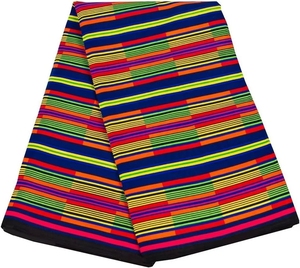 ผ้าคอตตอนพิมพ์ลายขี้ผึ้งแอฟริกันที่สง่างามพร้อมลวดลายทันสมัยสำหรับการตัดเย็บเสื้อผ้าชุดแบบดั้งเดิมและทันสมัย - Product Image 5