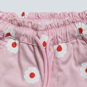 Pantalones Cortos Casuales para Estudiantes, Verano, Venta al por Mayor, Pantalones Cortos Personalizados para Niños, Color Rosa, Pantalones Cortos de Sarga Suave para Niños - Product Image 3