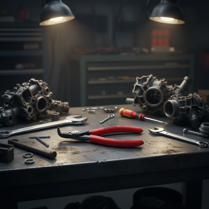 คีมตัดวงแหวนนิปเป็กซ์ รุ่นพรีซิชั่น สีเทาเคลือบอะโนไดซ์ สำหรับวงแหวนภายในในรูเจาะ - Product Image 3