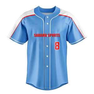 Vêtements de sport en polyester, uniforme de baseball personnalisé, conception de couleur personnalisée, vêtements d'équipe, ensemble de maillots de baseball, fournisseur en gros - Product Image 2