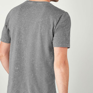 Camiseta de manga corta New Look Premium Made Best Men Acid Wash con logotipo personalizado New Street Wear camiseta de lavado ácido para hombres - Product Image 5