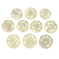 Diamants ronds brillants calibrés de 2,70 mm et 3,30 mm, clarté VVS, couleur DEF, pour la fabrication de bijoux, prix direct usine en gros.