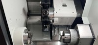 Centro de Torneado y Fresado CNC con Husillo Secundario y Torreta, Mecanizado Multiproceso, Estabilidad para Piezas Automotrices de Alta Precisión