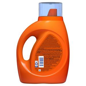 Pour Tide Plus a Touch of for Downy Détergent à lessive liquide Parfum Fraîcheur de printemps 84 Fl oz 59 Charges Écologique - Product Image 5