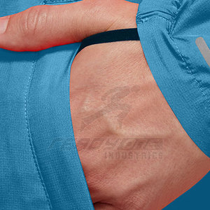 Veste d'entraînement légère pour homme avec capuche, doublure en mesh, ourlet réglable, séchage rapide, respirante et anti-bactérienne - Product Image 5