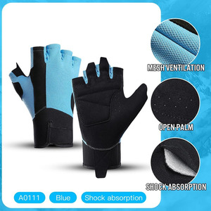 Demi-doigt Fitness exercice entraînement haltérophilie gants pour entraînement de gymnastique femmes haltérophilie gants de gymnastique - Product Image 2