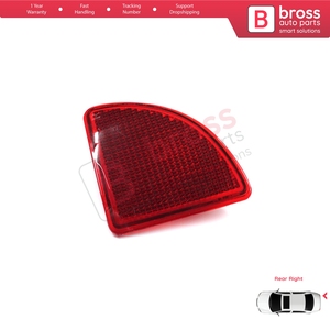 Réflecteur de pare-chocs arrière droit BSP1236-2 pour Kangoo MK1 Express Kubistar X76 Logan MK1 KS MCV Van 2004-2008 7700308719 - Product Image 3