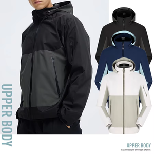 Veste de pluie coupe-vent imperméable d'hiver pour hommes, vêtements d'extérieur décontractés - Product Image 5