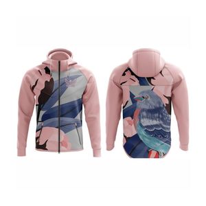 เสื้อแจ็กเก็ตแบบสวมมีซิปรูดซิปครึ่งซิปมีฮู้ดเสื้อสเวตเตอร์โอเวอร์ไซส์แขนยาวมีซิปมีฮู้ดสำหรับผู้ชาย - Product Image 3